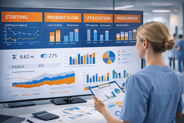 Healthcare Operations trade-offs illustration