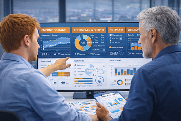 Utilities & Energy trade-offs illustration