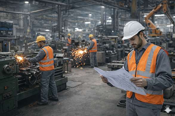 Manufacturing process step 1