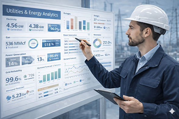 Utilities & Energy process step 3